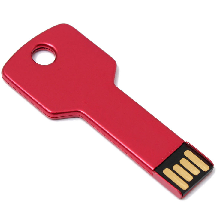 Metal key shape USB driver