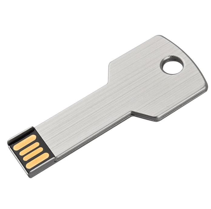 Metal key shape USB driver