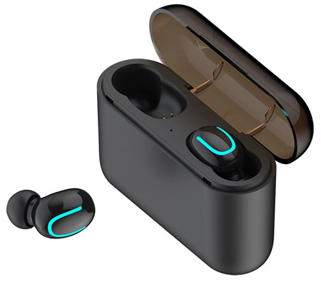 Q32 TWS 5.0 Wireless Headphones with 1500mAh Mobile Power Bank